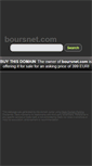 Mobile Screenshot of boursnet.com